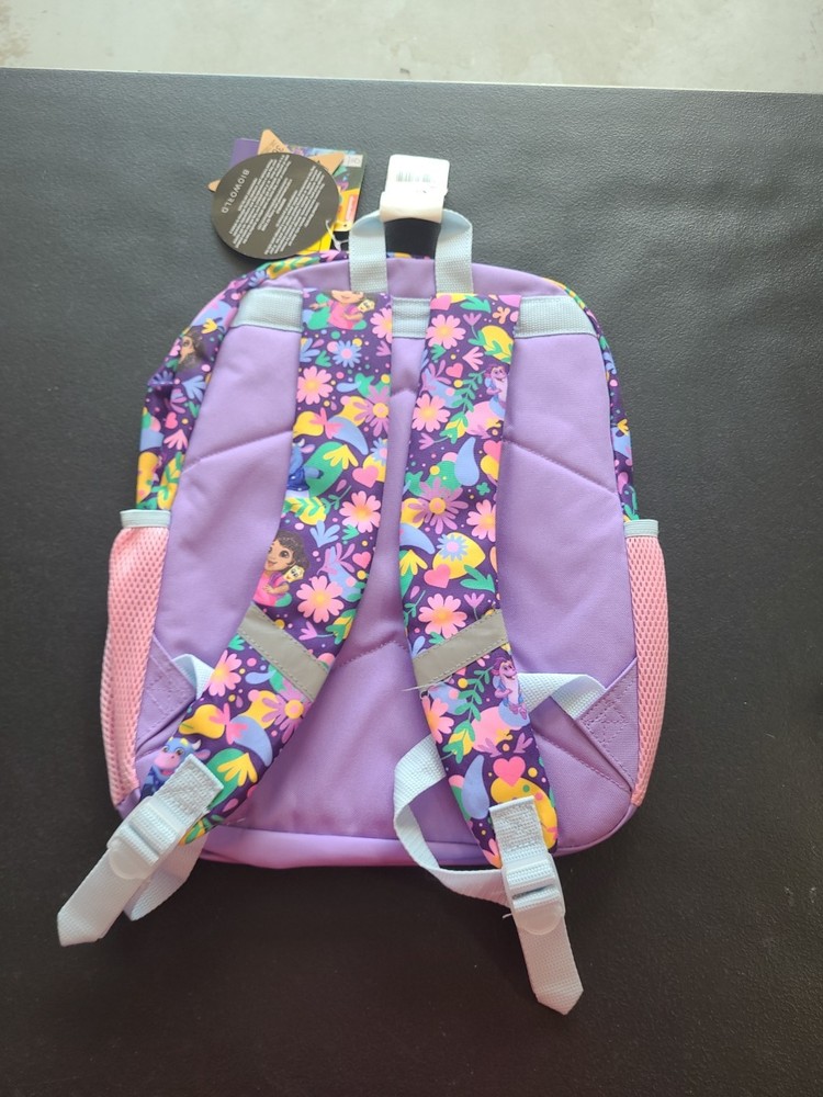 Dora Kids Backpack Purple Boots Map Explorer