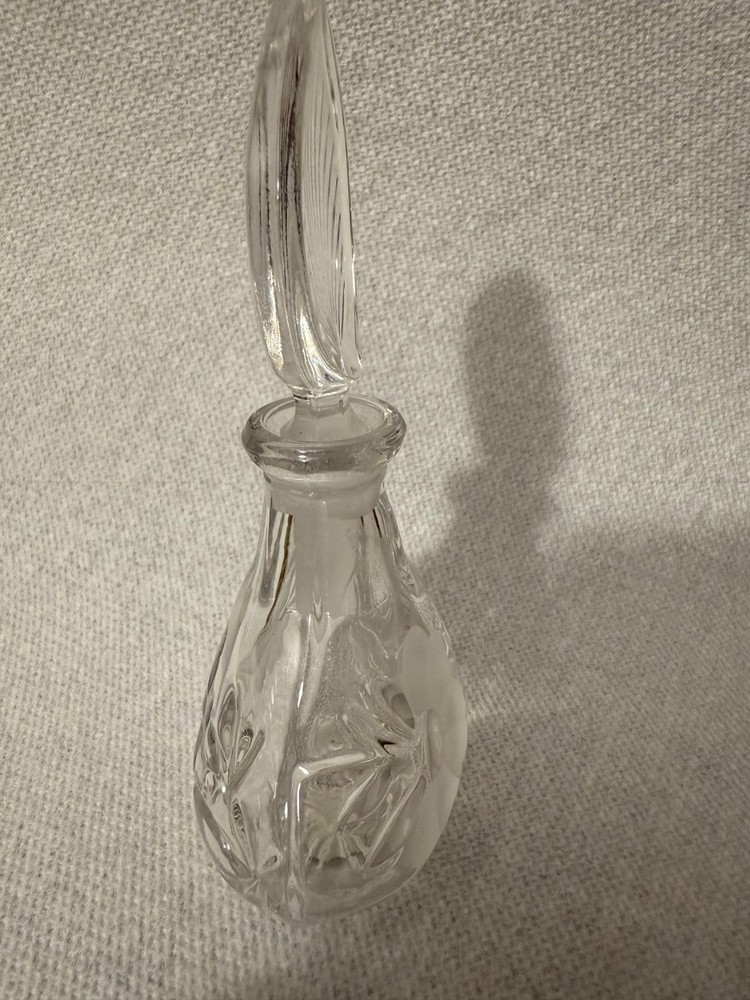 Vintage Perfume Bottle Lead Crystal