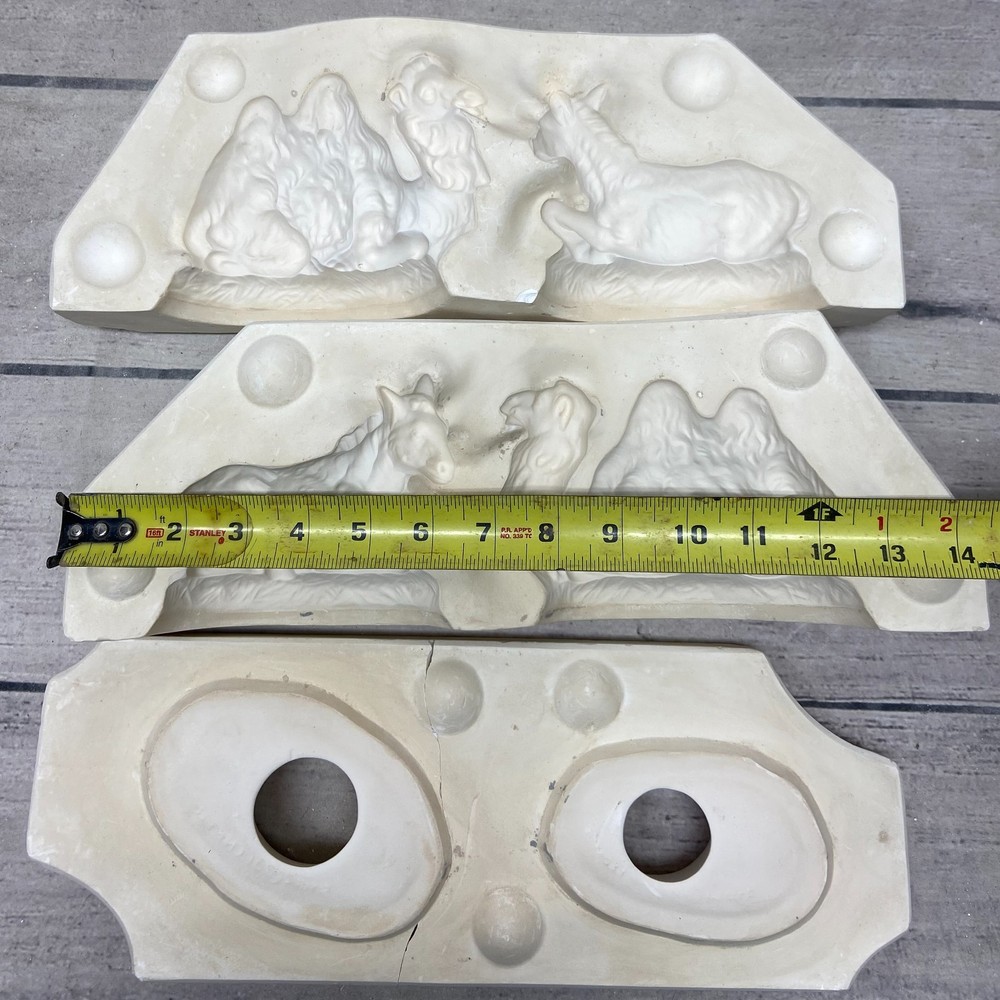 Atlantic Mold Ceramic Slip Casting Mold Donkey & Camel #A-46
