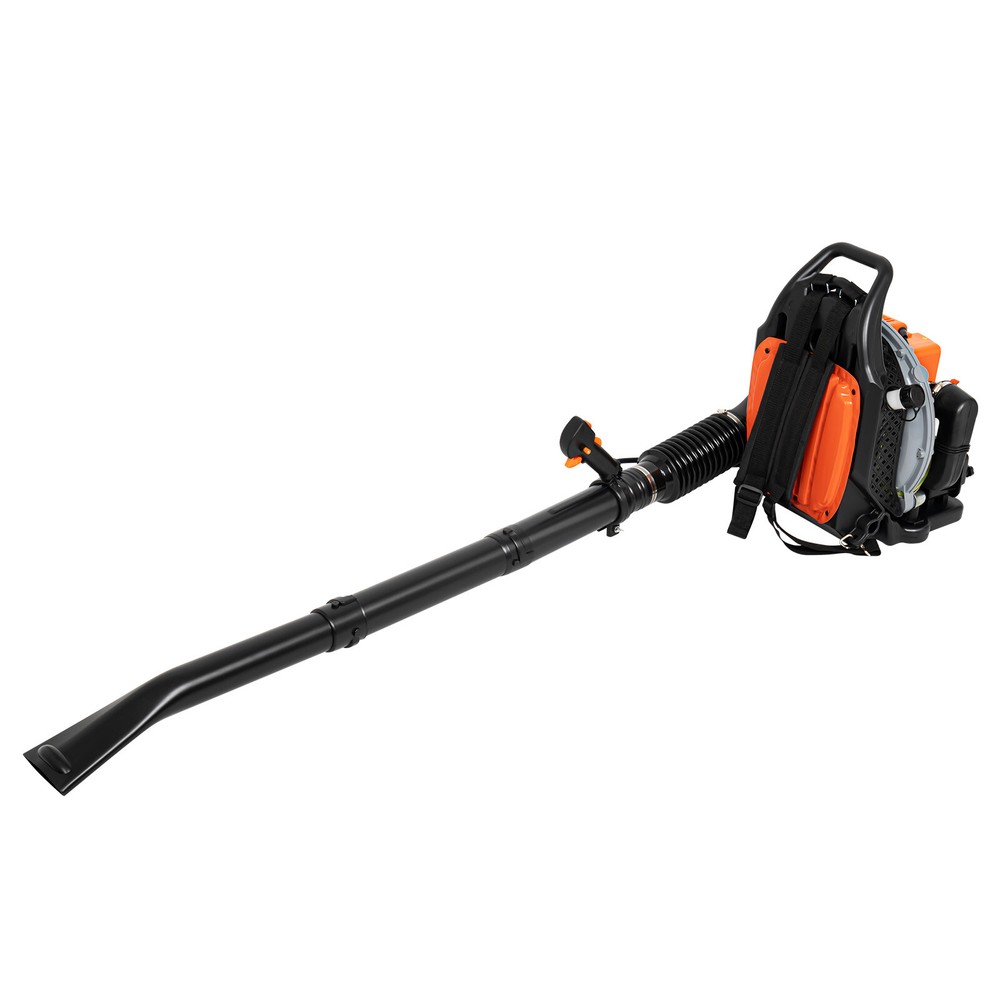 Commercial Backpack Gas Leaf Blower Manual Start 63cc Two-stroke Engine
