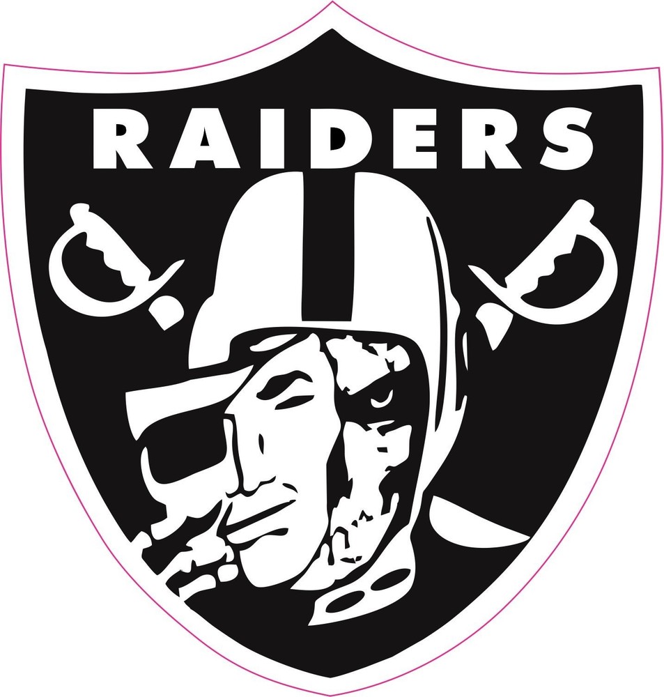 Raider Half Mask Sticker