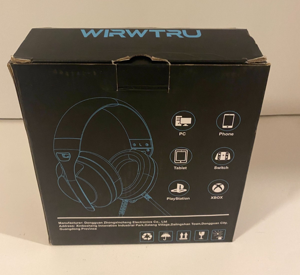 Wirwtru Lightweight Gaming Headset S30 - White *TESTED*
