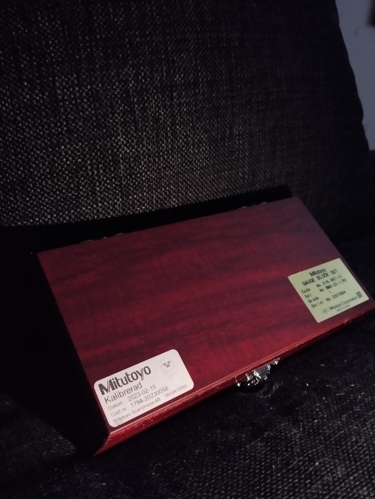 Mitutoyo Guage Block Set BM3 - 32 - 1