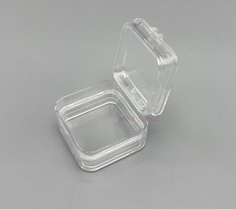 Denture Hinged Display Box Jewelry Chip Storage Boxes False Teeth Membrane Case