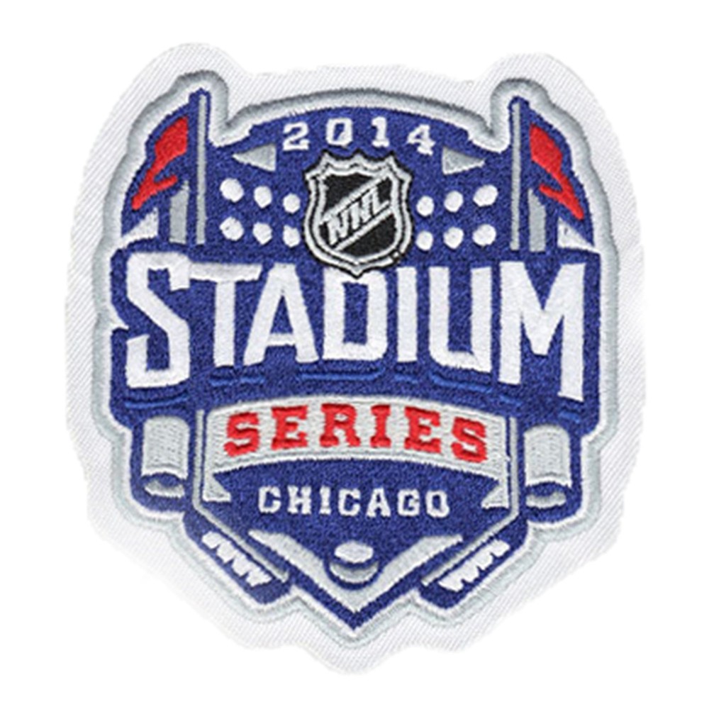 2014 NHL Stadium Series Game Logo Jersey Patch Chicago Blackhawks