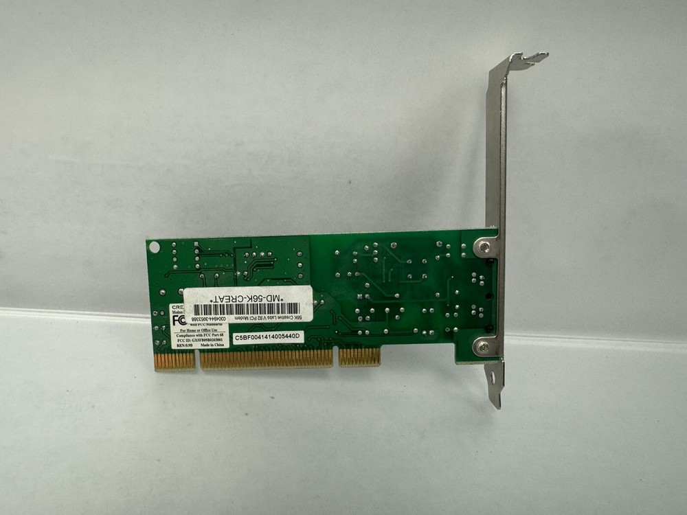 56K CREATIVE LABS V.92 PCI Modem Blaster MD-56K-CREAT
