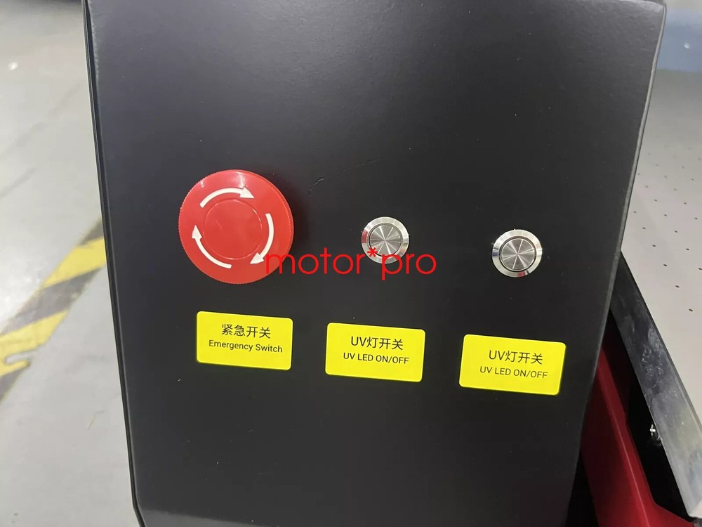 6090 UV Flatbed Printer Varnish 3D Effect & 3pcs xp600 Printer Head 220v By Sea