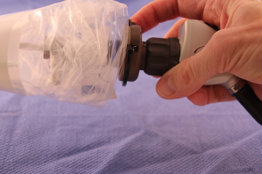 Camera drape for laparoscopic camera