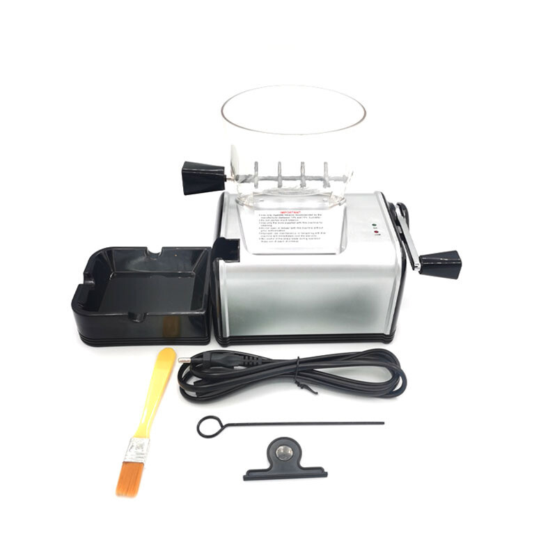 New 220v Auto Electric Cigarette Rolling Machine Automatic Tobacco Roller Maker
