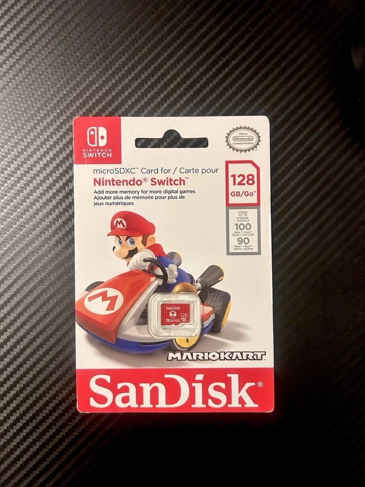 Sandisk 128GB micro SDXC Card for Nintendo Switch
