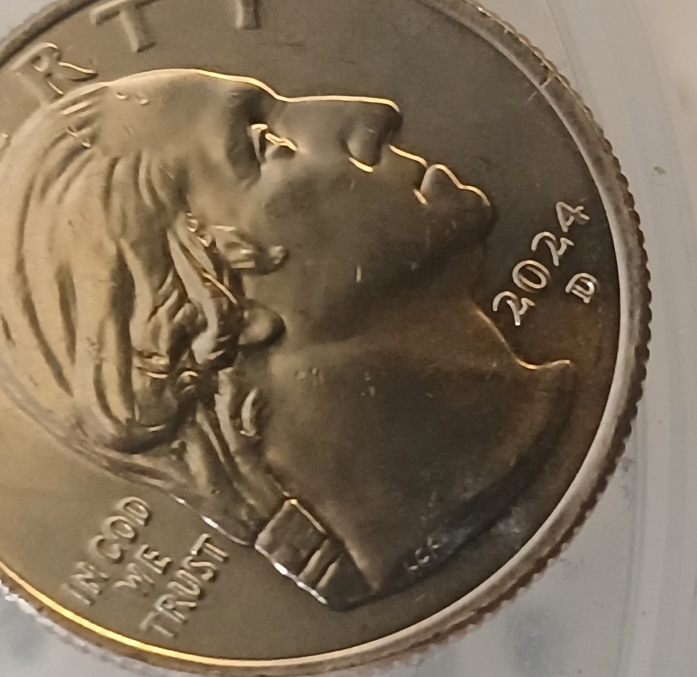 2024 D “In COD We Trust” Error Quarter Rare Coin