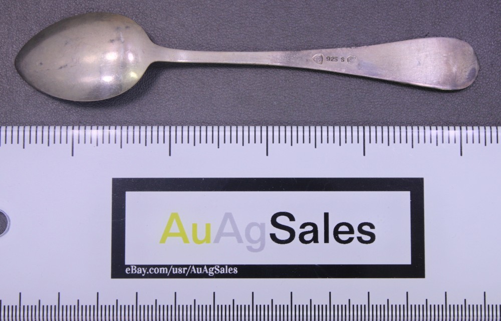 Denmark Sterling Silver Souvenir Spoon