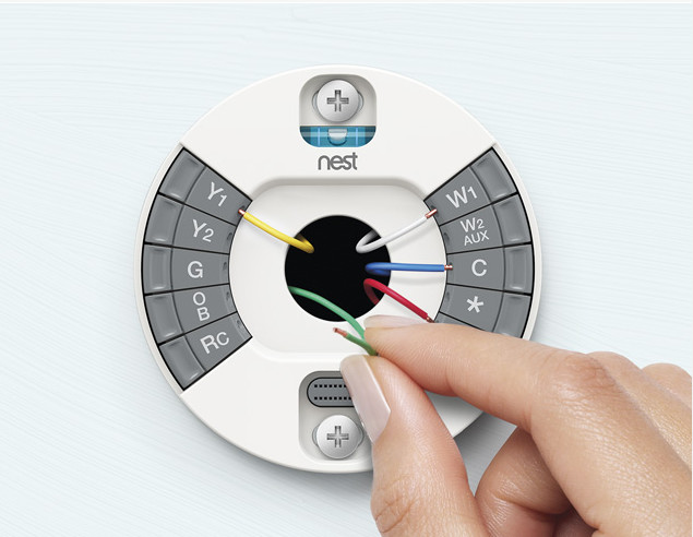 PART: Google Nest Learning Thermostat Wire Base: Fits ALL 3rd Generation Kits