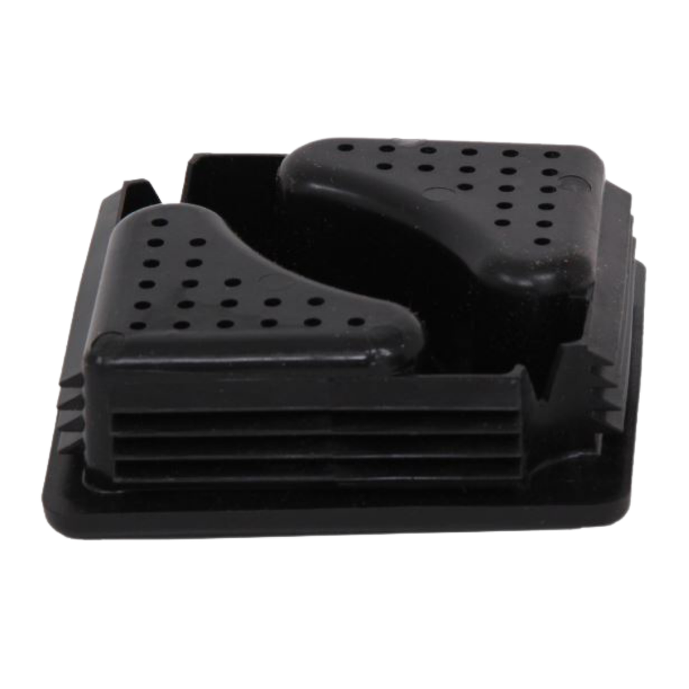 RV/Camper - 2 Squeeze Grip Locking Bumper Plug/Cap, 4" Square