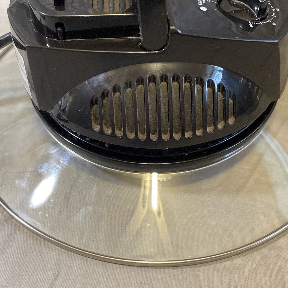 Replacement Sharper Image Super Wave Infrared Oven Time Temp Control Lid Tested