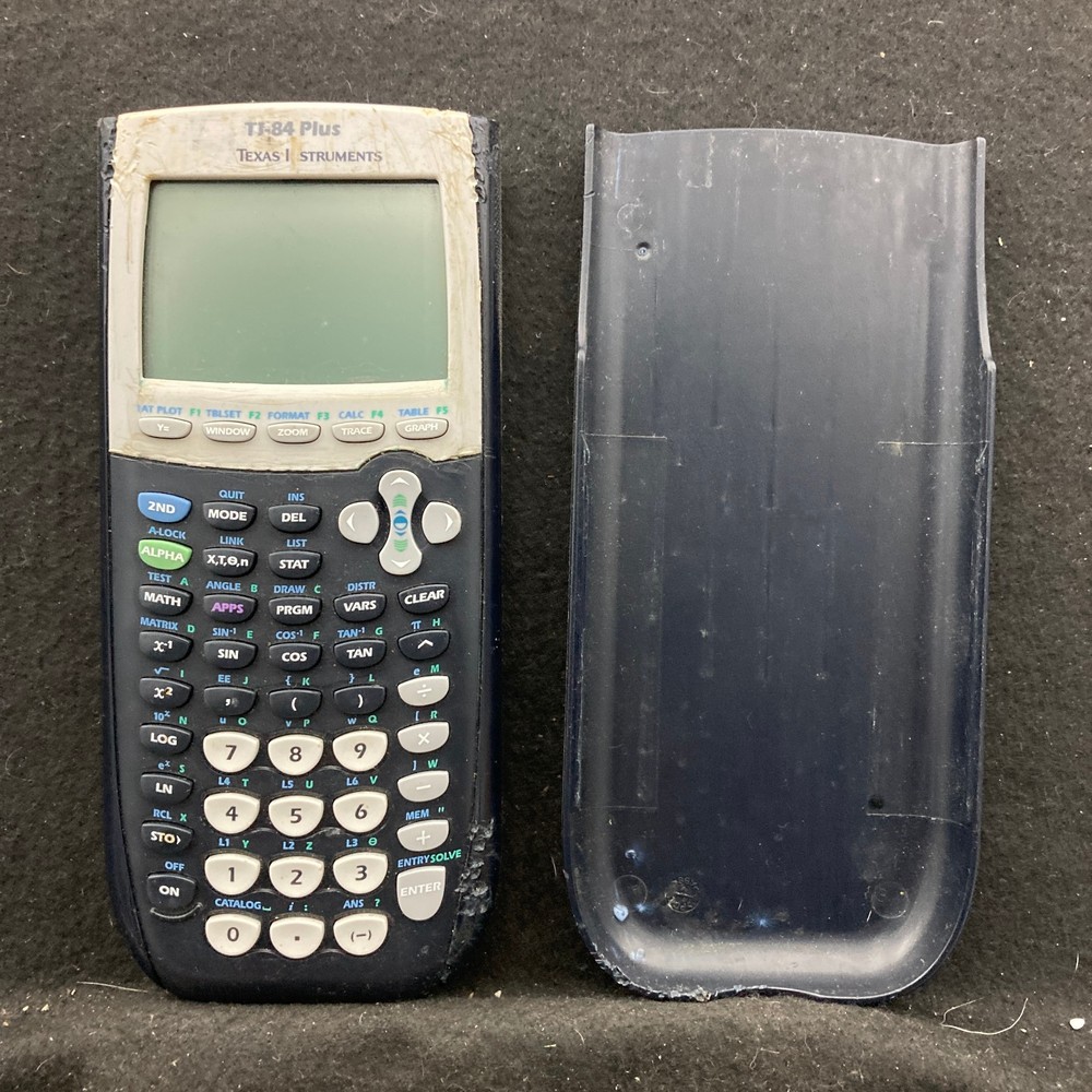 Texas Instruments TI-84 Plus Graphing Calculator Works No Screen Issues
