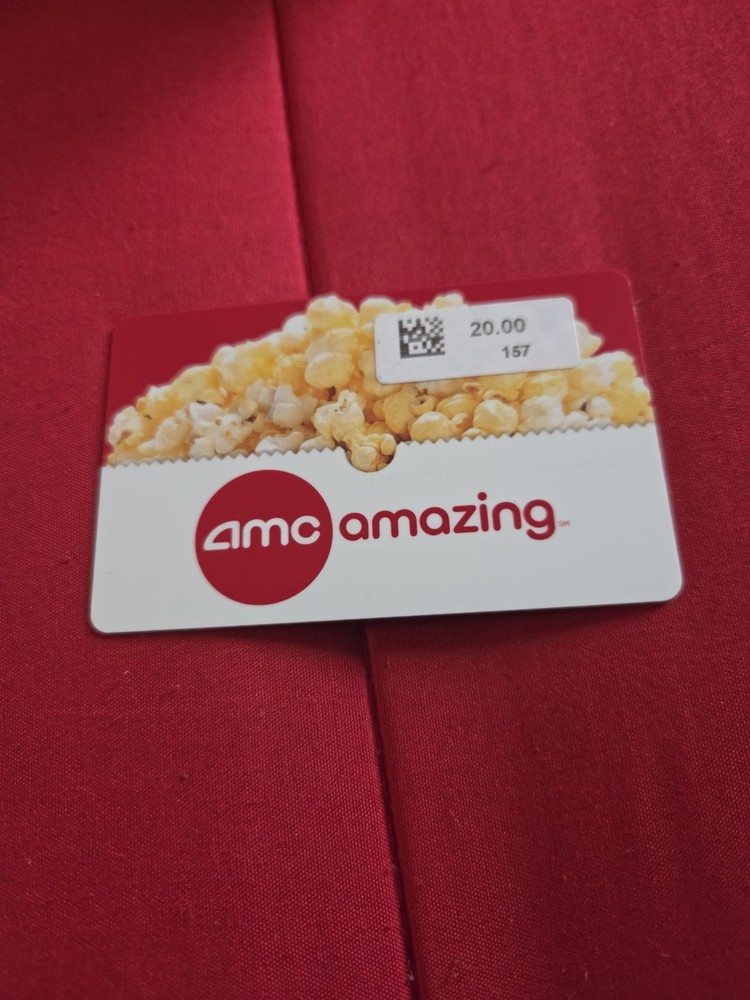 AMC Cinema Gift Card $20
