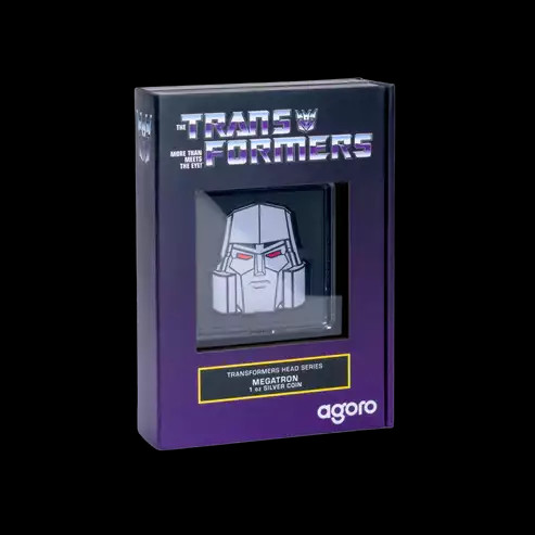 Transformers Heads - Megatron - 1oz Silver Coin