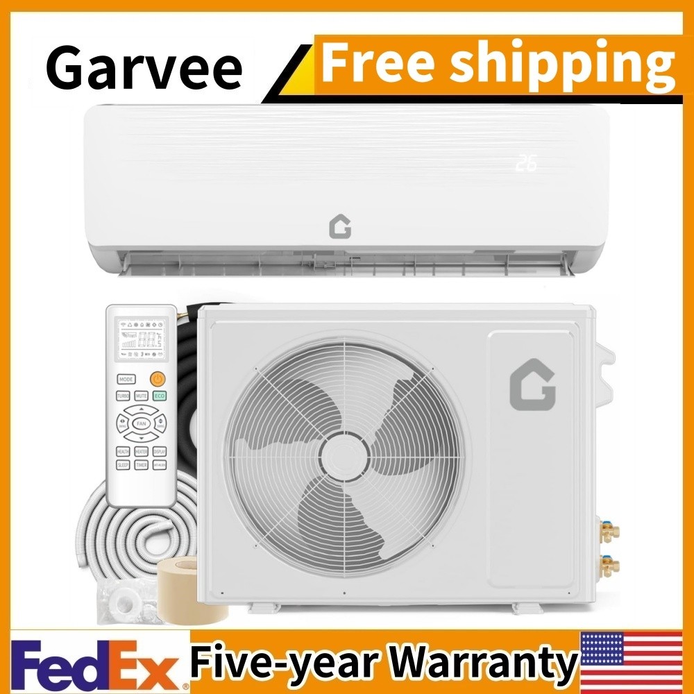🌅18000 BTU Ductless Mini Split Air Conditioner Heating & Cooling Systems 19 SEE