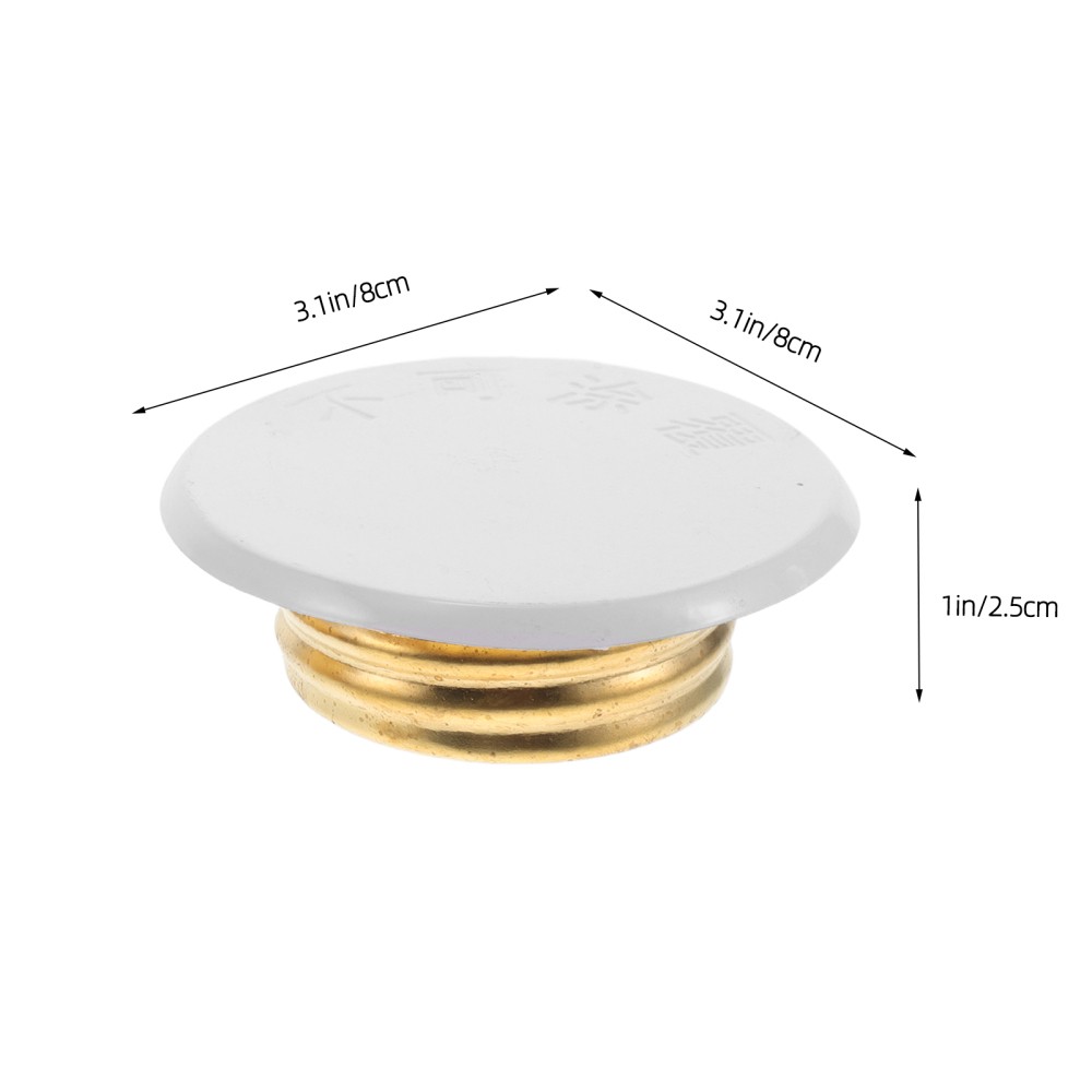 2pcs Fire Sprinkler Covers Head Cap Flange Protective Plate Replacement Fire