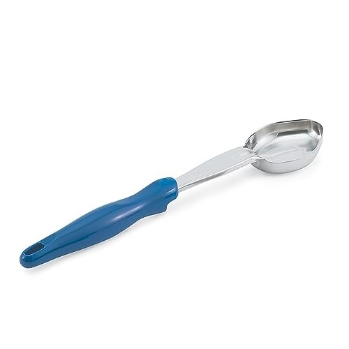 Vollrath 6412230 Blue 2 Ounce Oval Solid Spoodle