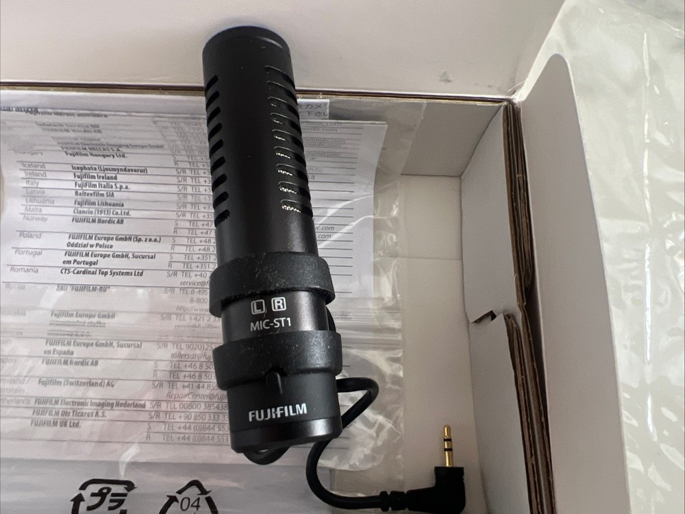 Fujifilm Stereo Microphone MIC-ST1