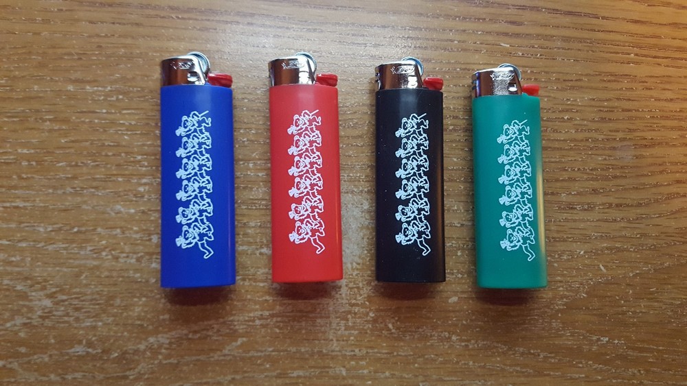 Grateful Dead Dancing Bears Bic Lighter 4 Available colors Quantity discount
