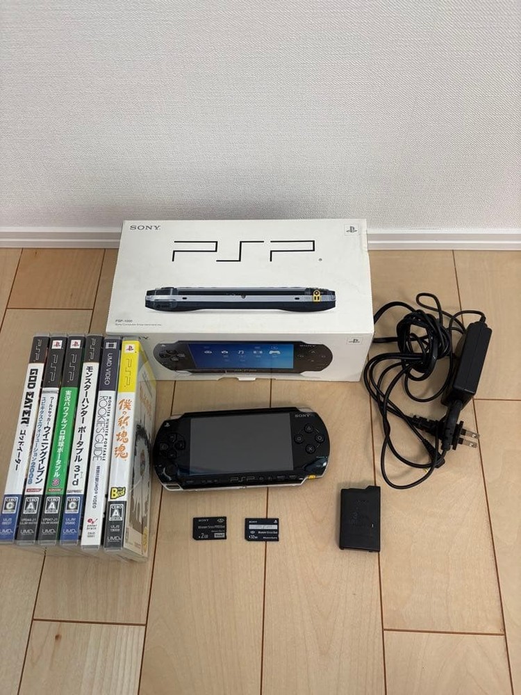 PSP Psp Set Sony Game Console Japan