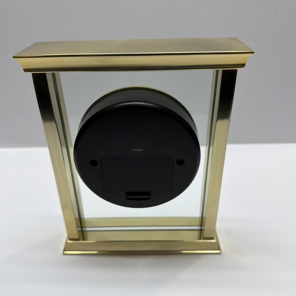 Howard Miller 645754 Monticello Brass Tabletop Clock