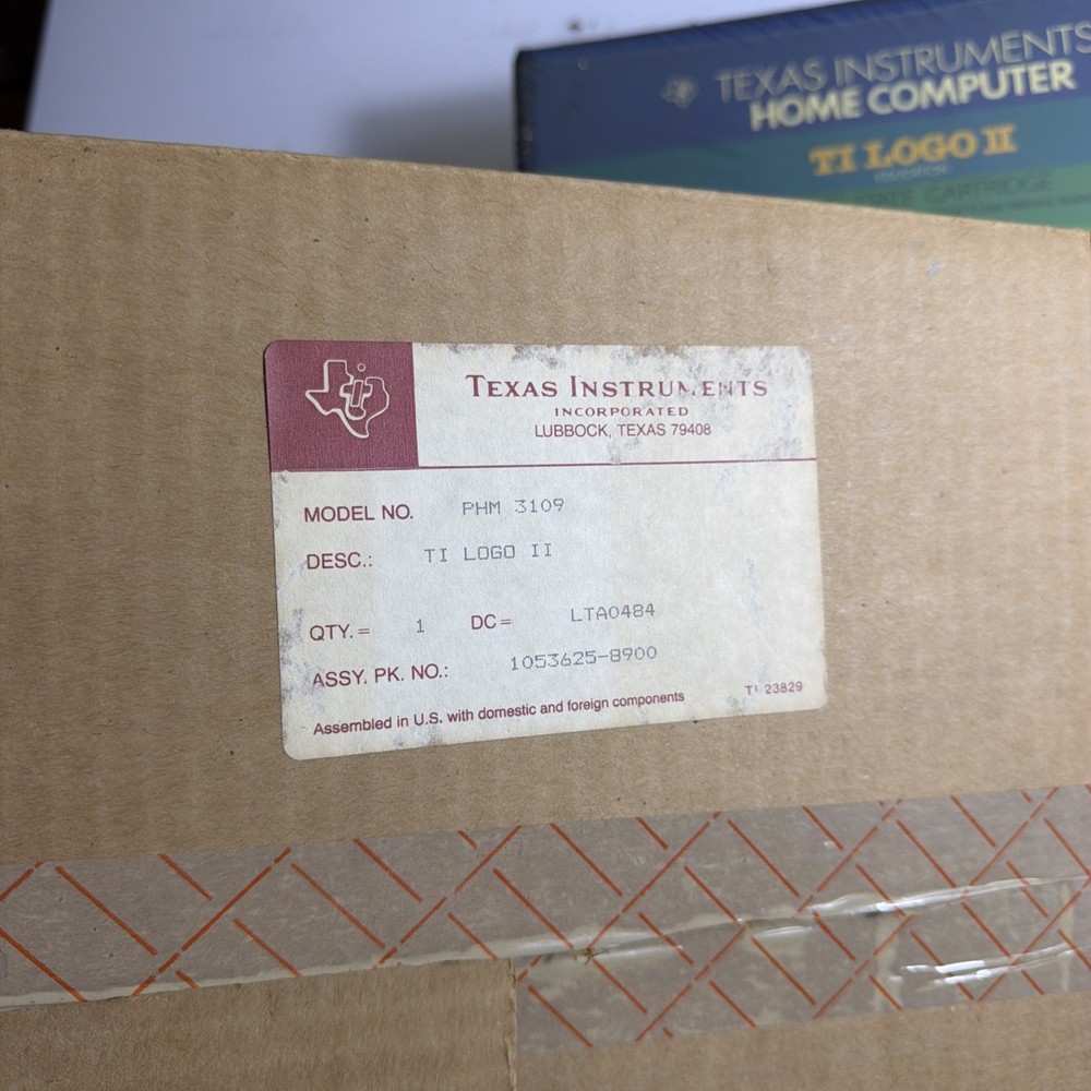 Texas Instruments Home Computer TI Logo II Solid State W/ Microsoft Multiplan