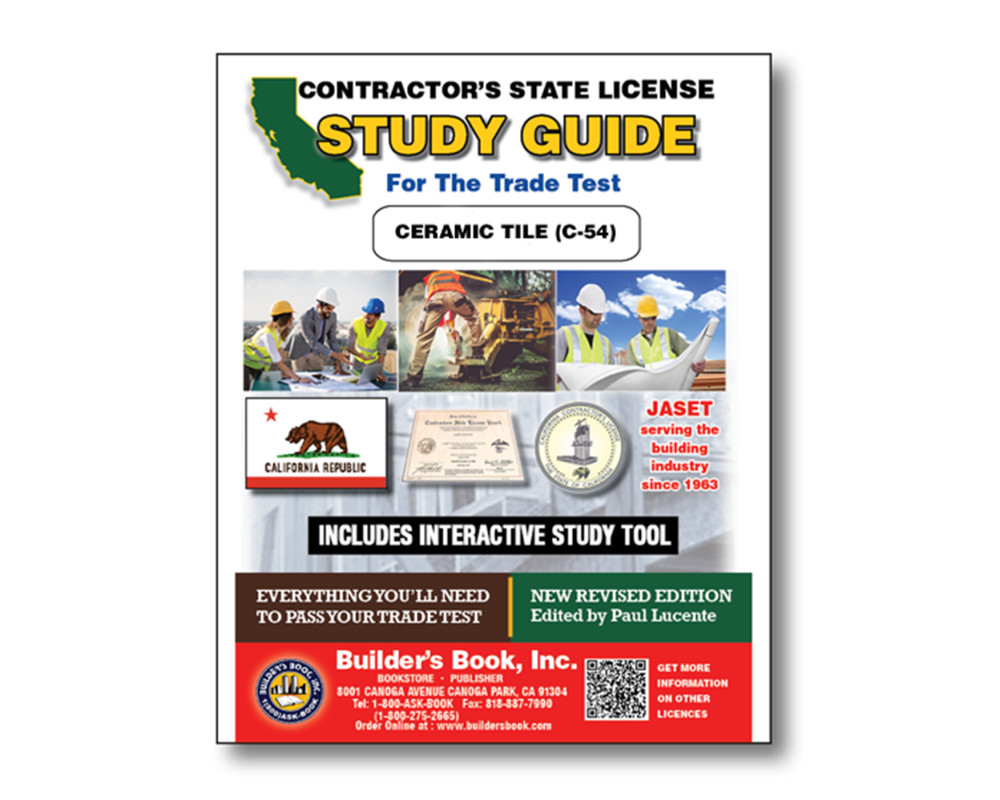 Ceramic Tile (C-54) Trade - Jaset's Home Seminar Course