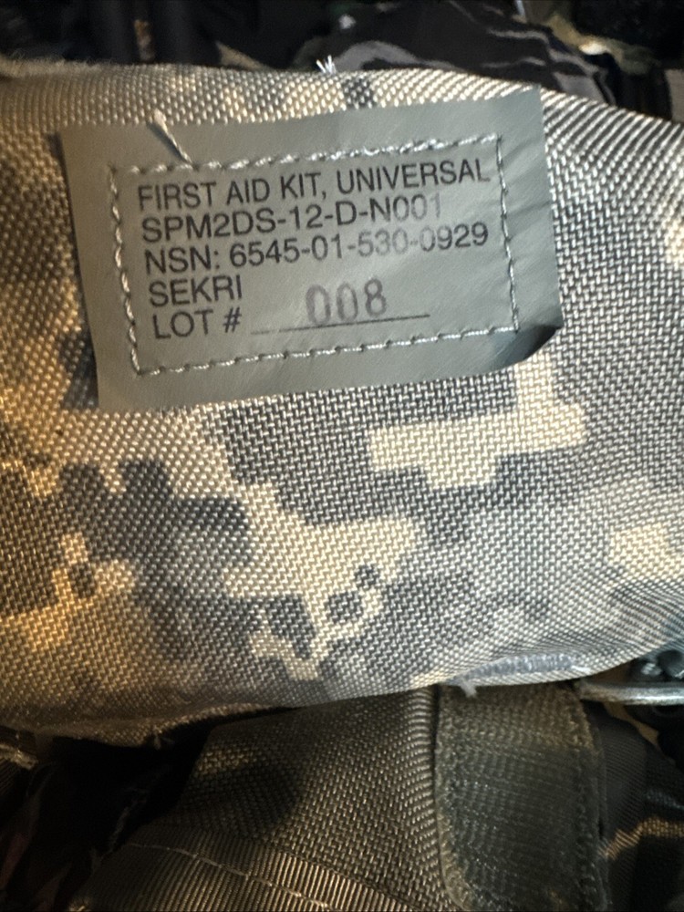 USGI MOLLE II ACU IFAK Improved First Aid Kit