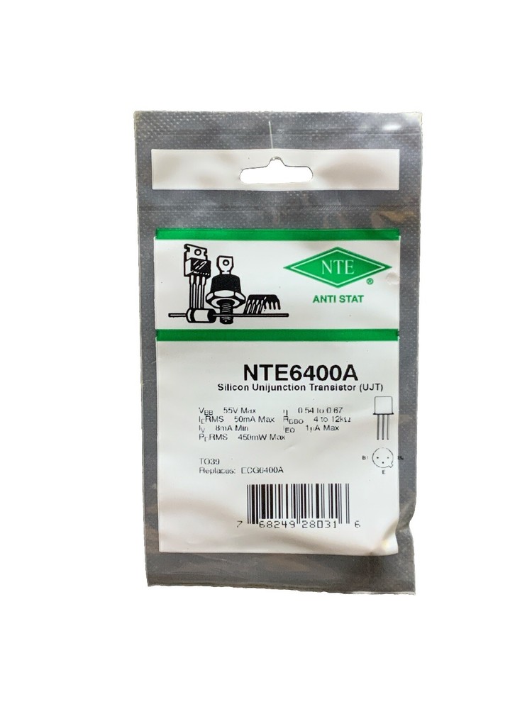NTE6400A Silicon Unijunction Transistor (UJT) TO39 - ECG6400A