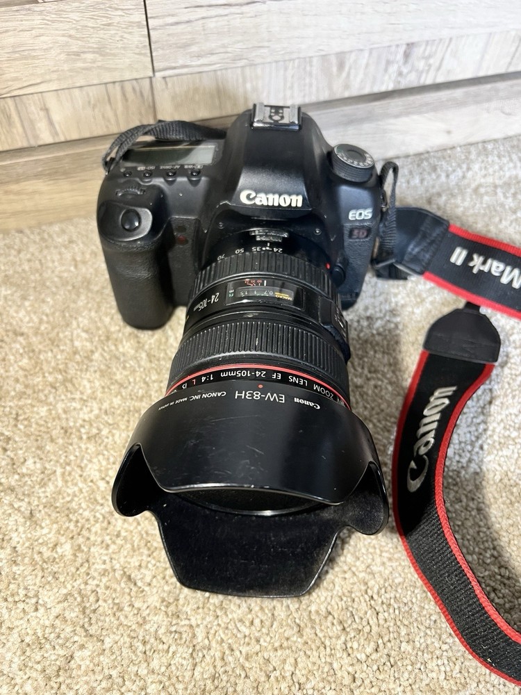 Canon EOS 5D Mark II 21.1MP Digital SLR Camera Bundle