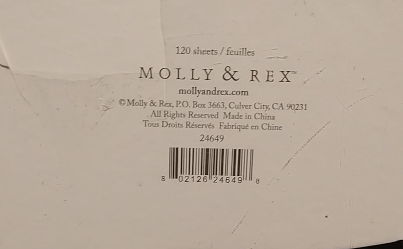 Corgi Shaped Notepad Molly & Rex New in Package