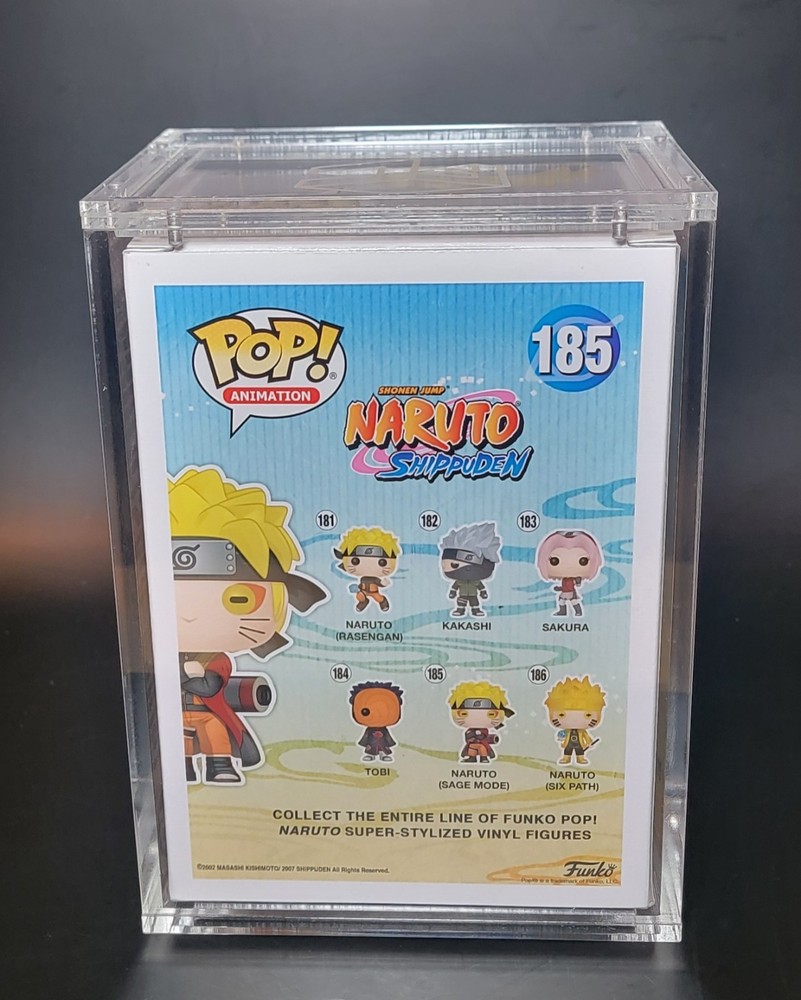 Standard 4" Funko Pop Clear Stackable Hard Case Protector With Magnetic Top
