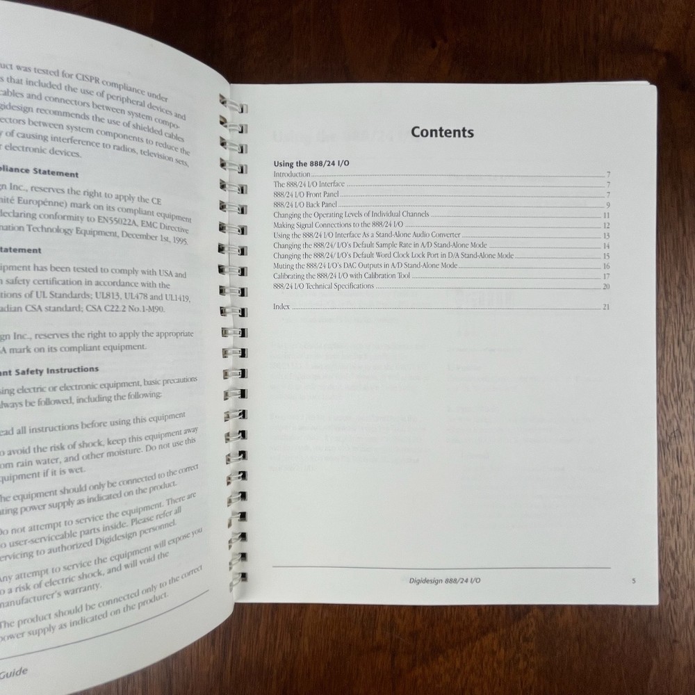 VINTAGE DIGIDESIGN 888/24 I/O INSTALLATION GUIDE