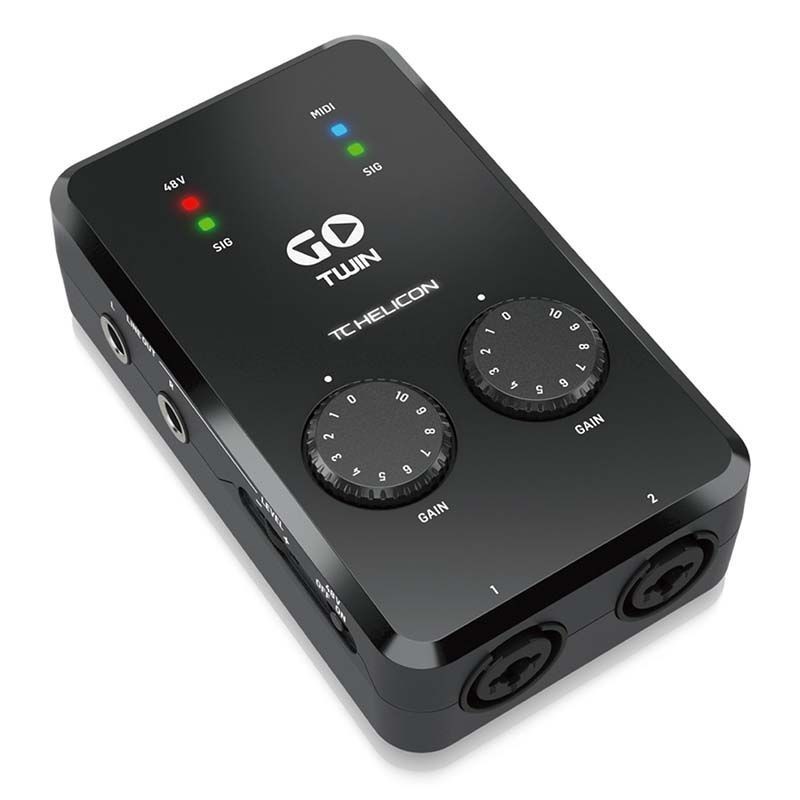 TC HELICON GO TWIN mobile audio interface 30739