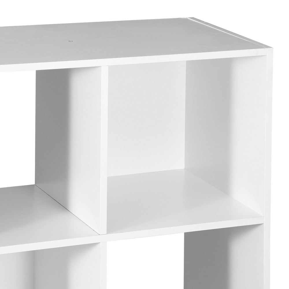12 Cubes Organizer Bookshelf Personalized Storage Display Cabinet, White