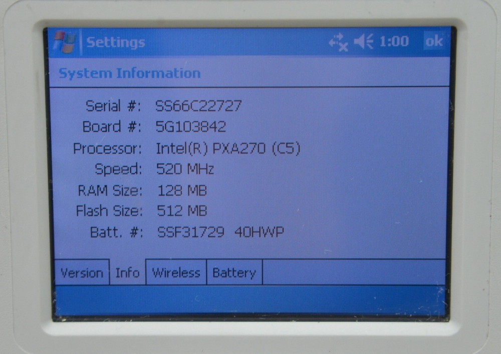 TDS Ranger X Series Handheld Computer Data Collector