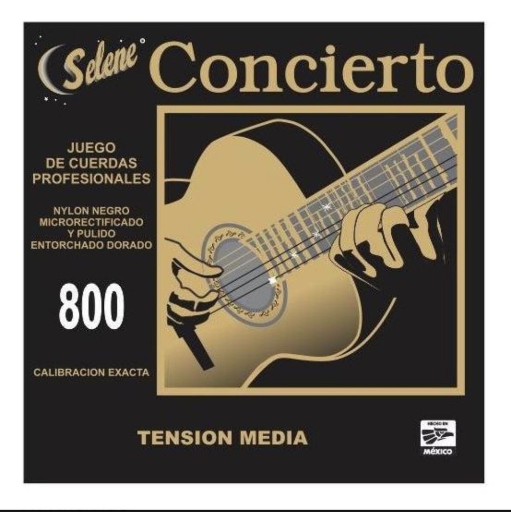 🇲🇽 CLASSICAL GUITAR STRINGS “SELENE CONCIERTO “  Made In Mexico