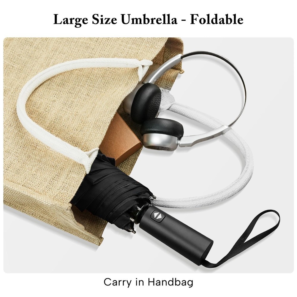 Golf Umbrella For Adults - Oversized 54inch Double Layer Windproof Extra Large
