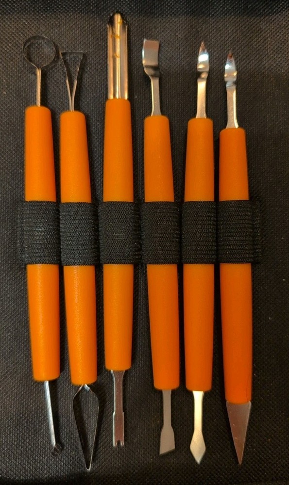 Jackolantern/Pumpkin Carving Ceramic/Pottery Tool Kit Tools&Halloween Templates