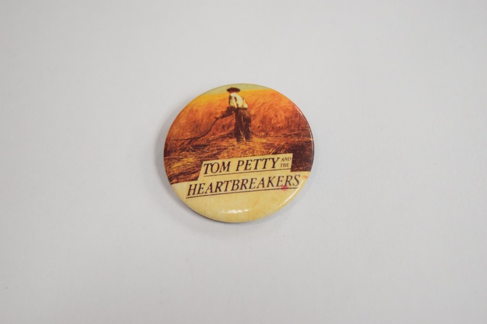 Tom Petty - Vintage Pinback Button by Button Up - Excellent Condition.