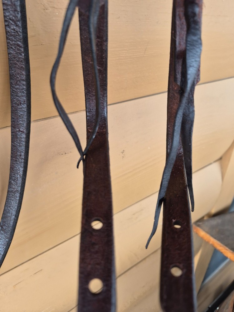 Weaver Leather 8'+ Barbwire tooled split reins