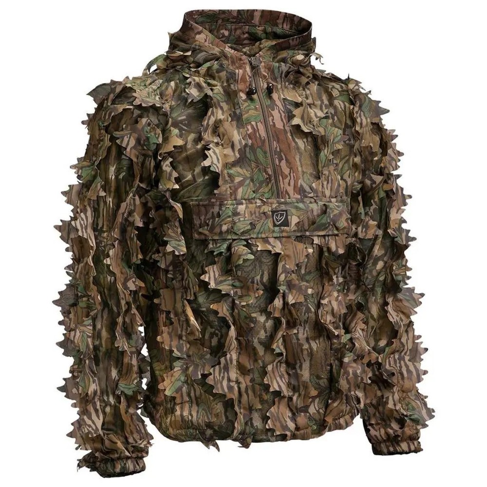 Finisher Leafy Pullover Jacket Mossy Oak Greenleaf LG/XL