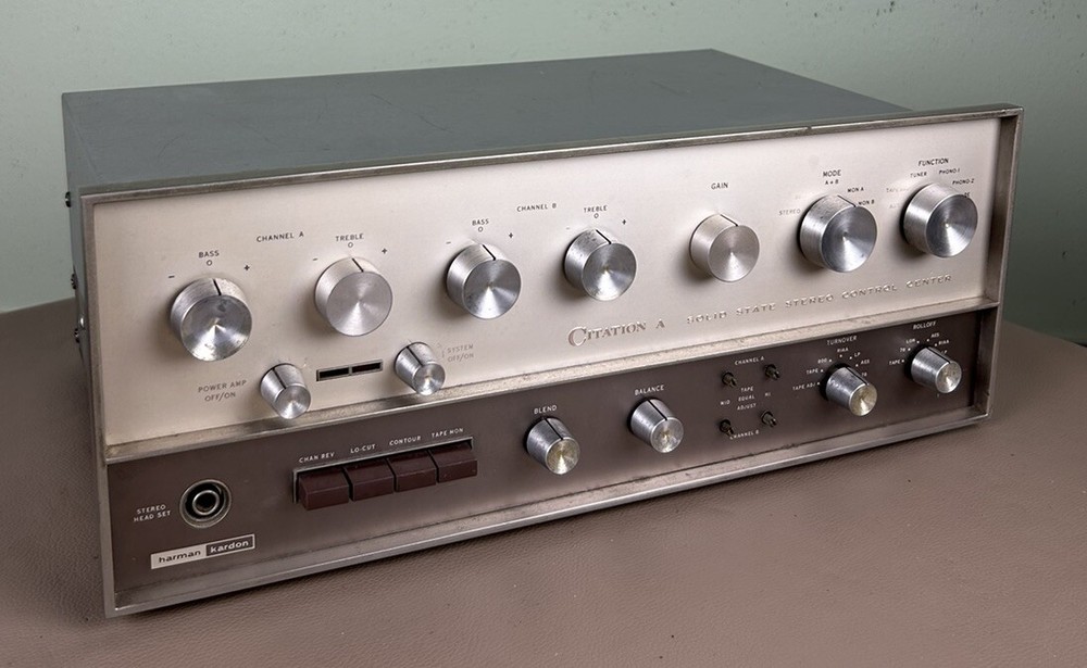 HARMAN KARDON CITATION A STEREO PREAMP
