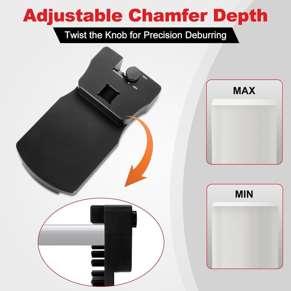 Plastic Pipe Reamer Deburring Tool PVC Chamfer Tool 0.5'' to 4''