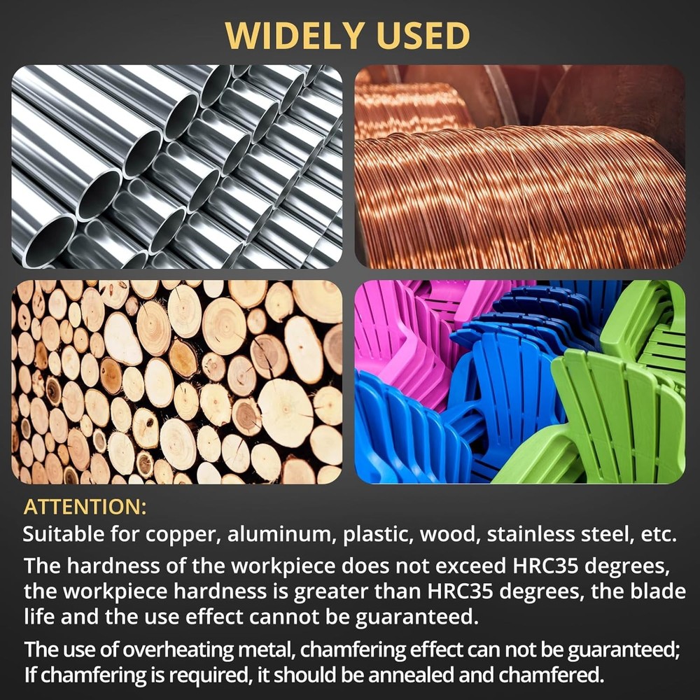 Pneumatic Chamfering Tool - Mini Air Chamfer Tool with 10 C-Angle