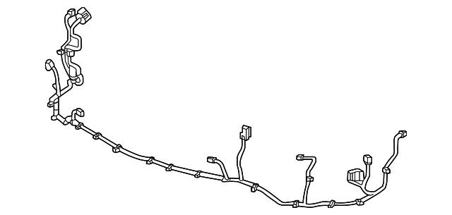 Genuine GM Front Object Alarm Sensor Wiring Harness 84758848